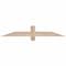Ekena Millwork Eugene Smooth Timber Gable Bracket, Douglas Fir, 48"W x 8"H x 1 1/2"D x 3 1/2"F, 4/12 Pitch GBW048X08X0204EUG00SDF - alternate 1